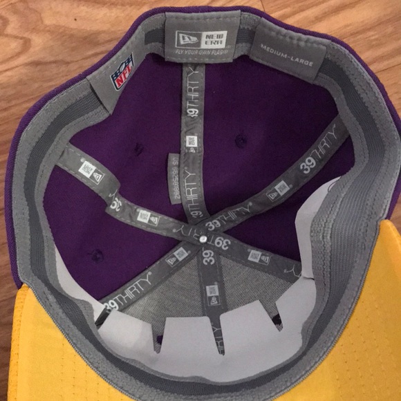 New Era Purple and Gold Cap - Picture 3 of 4